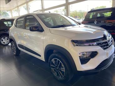 SPOTICAR Renault Kwid 1.0 12v Sce Flex Intense Manual Usada - Picape Flex Branco - Pouso Alegre - 500011201_1