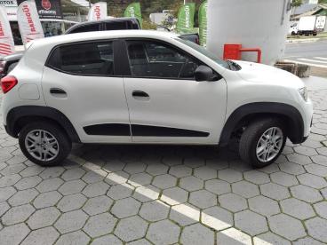 SPOTICAR Renault Kwid 1.0 12v Sce Flex Zen Manual Usada - Hatch Flex Branco - Itajai - 500024635_1