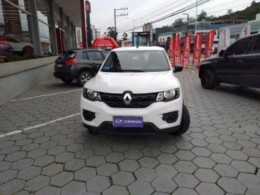 SPOTICAR Renault Kwid 1.0 12v Sce Flex Zen Manual Usada - Hatch Flex Branco - Itajai - 500024635_3