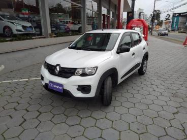 SPOTICAR Renault Kwid 1.0 12v Sce Flex Zen Manual Usada - Hatch Flex Branco - Itajai - 500024635_4