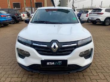 SPOTICAR Renault Kwid 1.0 12v Sce Flex Intense Manual Usada - Hatch Flex Branco - Porto Alegre - 500025565_2