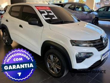 SPOTICAR Renault Kwid 1.0 12v Sce Flex Zen Manual Usada - Picape Flex Branco - Araruama - 500043338_1
