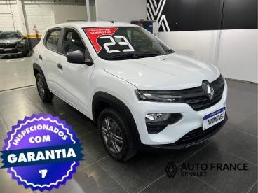 SPOTICAR Renault Kwid 1.0 12v Sce Flex Zen Manual Usada - Picape Flex Branco - Marica - 500044127_1