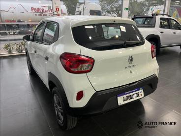 SPOTICAR Renault Kwid 1.0 12v Sce Flex Zen Manual Usada - Picape Flex Branco - Marica - 500044127_4
