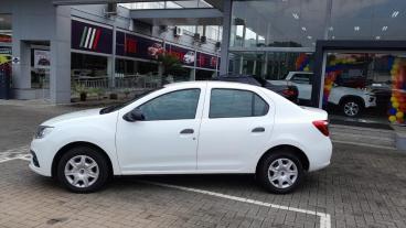 SPOTICAR Renault Logan 1.0 12v Sce Flex Life Manual Usada - Sedan Flex Branco - Blumenau - 500022186_5