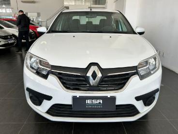 SPOTICAR Renault Logan 1.0 12v Sce Flex Zen Manual Usada - Sedan Flex Branco - Porto Alegre - 500026113_2