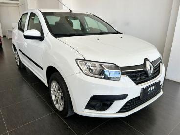 SPOTICAR Renault Logan 1.0 12v Sce Flex Zen Manual Usada - Sedan Flex Branco - Canoas - 500026117_3
