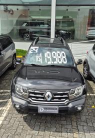 SPOTICAR Renault Oroch 1.3 Tce Flex Outsider X-tronic Usada - Picape Flex Preto - Mogi Das Cruzes - 500045045_1