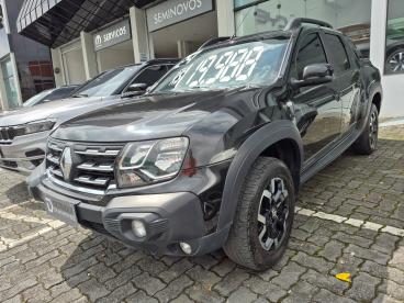 SPOTICAR Renault Oroch 1.3 Tce Flex Outsider X-tronic Usada - Picape Flex Preto - Mogi Das Cruzes - 500045045_3