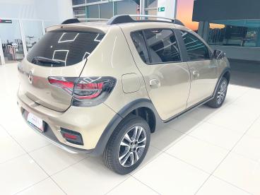 SPOTICAR Renault Stepway 1.6 16v Sce Flex Iconic X-tronic Usada - Picape Flex Bege - Campo Grande - 500046455_4