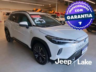 SPOTICAR Toyota Corolla 1.8 Vvt-i Hybrid Flex Xrv Cvt Usada - Picape Flex Branco - Marica - 500044275_1