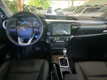 SPOTICAR Toyota Hilux 2.8 D-4d Turbo Diesel Cd Srx Plus 4x4 Automatico Usada - Picape Diesel Cinza - Olinda - 500045809_4