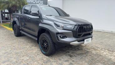 SPOTICAR Toyota Hilux 2.8 D-4d Turbo Diesel Cd Srx 4x4 Automatico Usada - Picape Diesel Cinza - Campina Grande - 500046151_1