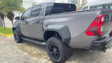 SPOTICAR Toyota Hilux 2.8 D-4d Turbo Diesel Cd Srx 4x4 Automatico Usada - Picape Diesel Cinza - Campina Grande - 500046151_5