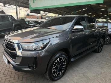 SPOTICAR Toyota Hilux 2.8 D-4d Turbo Diesel Cd Srv 4x4 Automatico Usada - Picape Diesel Cinza - Recife - 500048725_3