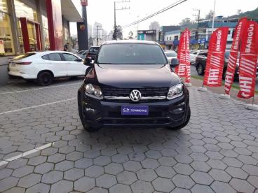 SPOTICAR Volkswagen Amarok 2.0 Comfortline 4x4 Cd 16v Turbo Intercooler Diese Usada - Picape Diesel Preto - Itajai - 500022147_3