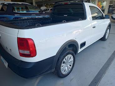 SPOTICAR Volkswagen Saveiro 1.6 Robust Cs 8v Flex 2p Manual Usada - Picape Flex Branco - Macae - 500019606_3