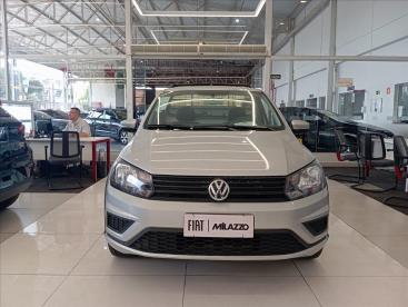 SPOTICAR Volkswagen Saveiro 1.6 Msi Trendline Cs 16v Flex 2p Manual Usada - Picape Flex Prata - Santos - 500025491_2