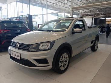 SPOTICAR Volkswagen Saveiro 1.6 Msi Trendline Cs 16v Flex 2p Manual Usada - Picape Flex Prata - Santos - 500025491_3