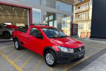 SPOTICAR Volkswagen Saveiro 1.6 Robust Cs 8v Flex 2p Manual Usada - Picape Flex Vermelho - Capinzal - 500043783_2