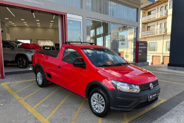 SPOTICAR Volkswagen Saveiro 1.6 Robust Cs 8v Flex 2p Manual Usada - Picape Flex Vermelho - Joacaba - 500043788_4