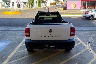SPOTICAR Volkswagen Saveiro 1.6 Msi Robust Cs 8v Flex 2p Manual Usada - Picape Flex Branco - Capinzal - 500044348_5