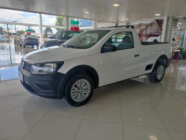 SPOTICAR Volkswagen Saveiro 1.6 Msi Robust Cs 16v Flex 2p Manual Usada - Picape Flex Branco - Sao Bento Do Sul - 500044577_3