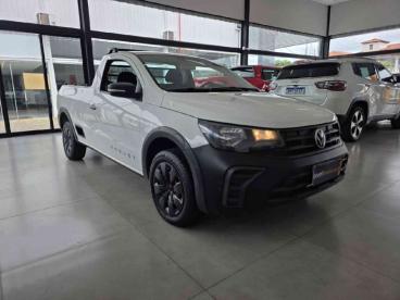SPOTICAR Volkswagen Saveiro 1.6 Msi Robust Cs 16v Flex 2p Manual Usada - Picape Flex Branco - Governador Valadares - 500045703_1