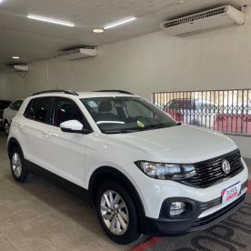 SPOTICAR Volkswagen T-cross 1.0 200 Tsi Total Flex Automatico Usada - Hatch Flex Branco - Boa Vista - 500021326_1