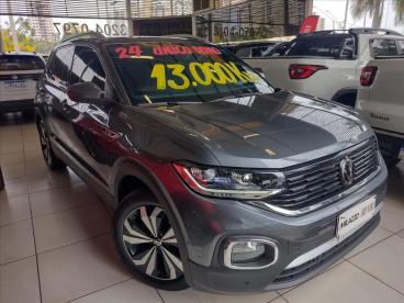 SPOTICAR Volkswagen T-cross 1.4 250 Tsi Total Flex Highline Automatico Usada - Picape Flex Cinza - Bauru - 500029403_3