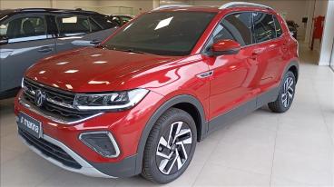 SPOTICAR Volkswagen T-cross 1.4 250 Tsi Total Flex Highline Automatico Usada - Picape Flex Vermelho - Carazinho - 500042055_1