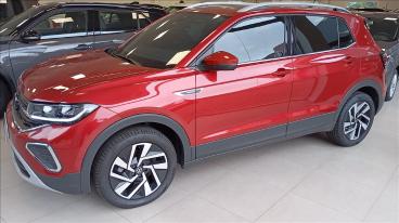 SPOTICAR Volkswagen T-cross 1.4 250 Tsi Total Flex Highline Automatico Usada - Picape Flex Vermelho - Carazinho - 500042055_4