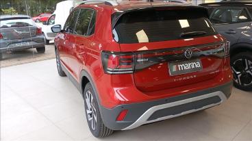 SPOTICAR Volkswagen T-cross 1.4 250 Tsi Total Flex Highline Automatico Usada - Picape Flex Vermelho - Carazinho - 500042055_5