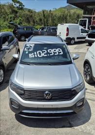 SPOTICAR Volkswagen T-cross 1.0 200 Tsi Total Flex Sense Automatico Usada - Picape Flex Prata - Caraguatatuba - 500042344_1