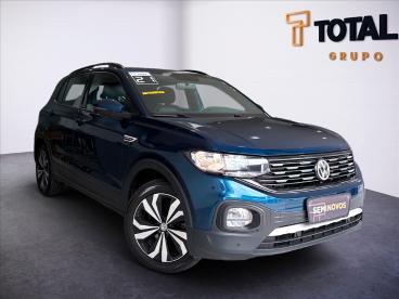 SPOTICAR Volkswagen T-cross 1.0 200 Tsi Total Flex Comfortline Automatico Usada - Picape Flex Azul - Atibaia - 500044746_3