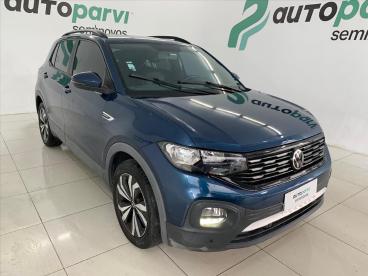 SPOTICAR Volkswagen T-cross 1.0 200 Tsi Total Flex Comfortline Automatico Usada - Picape Flex Azul - Recife - 500047135_1