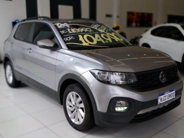 SPOTICAR Volkswagen T-cross 1.0 200 Tsi Total Flex Automatico Usada - Picape Flex Prata - Botucatu - 500047185_1