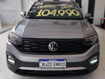 SPOTICAR Volkswagen T-cross 1.0 200 Tsi Total Flex Automatico Usada - Picape Flex Prata - Botucatu - 500047185_2