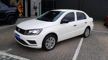 SPOTICAR Volkswagen Voyage 1.0 12v Mpi Total Flex 4p Manual Usada - Sedan Flex Branco - Blumenau - 500022189_4