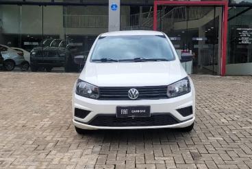 SPOTICAR Volkswagen Voyage 1.6 Msi Totalflex 4p Manual Usada - Picape Flex Branco - Joacaba - 500043157_1