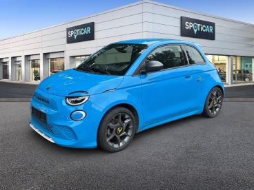 SPOTICAR Abarth 500 500e Navi Leder Led Apple Carplay Android Auto Klimaaut Gebraucht - Kleinwagen Elektro Blau - Itzehoe - 1201343901_1