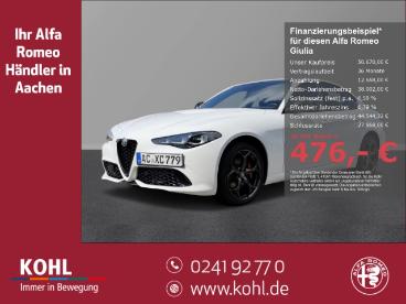 ALFA ROMEO CERTIFIED Alfa Romeo Giulia Tributo Italiano Q4 2.0 Turbo 16v At8 Led Navi Gebraucht - Limousine Benzin  - Aachen - 1007657_1
