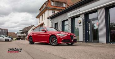 ALFA ROMEO CERTIFIED Alfa Romeo Giulia Veloce 2.0 Q4 Navi/leder Vom Ar Vertragsh Gebraucht - Limousine Benzin Rot - Moenchweiler - 1281124_1