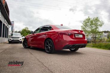 ALFA ROMEO CERTIFIED Alfa Romeo Giulia Veloce 2.0 Q4 Navi/leder Vom Ar Vertragsh Gebraucht - Limousine Benzin Rot - Moenchweiler - 1281124_3