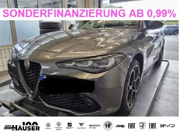 SPOTICAR Alfa Romeo Giulia Veloce 2.0 Turbo Q4 El. Sitze Navi Kamera Matrix Gebraucht - Limousine Benzin Grau - Pohlheim - 801284089_1