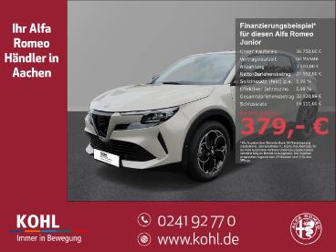 ALFA ROMEO CERTIFIED Alfa Romeo Junior Elettrica Speciale Matrix-led Tech-paket Pdc Totwi Gebraucht - Suv Elektro  - Aachen - 1043706_1