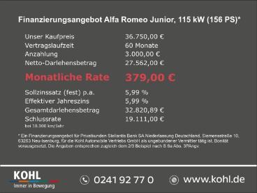 ALFA ROMEO CERTIFIED Alfa Romeo Junior Elettrica Speciale Matrix-led Tech-paket Pdc Totwi Gebraucht - Suv Elektro  - Aachen - 1043706_2