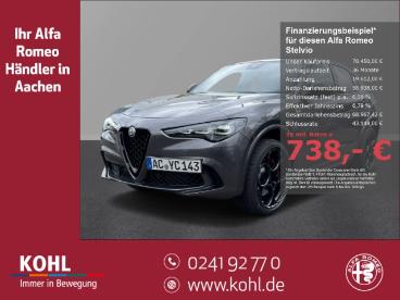 ALFA ROMEO CERTIFIED Alfa Romeo Stelvio Quadrifoglio Q4 2.9 V6 Bi-turbo At8 Led Keyless Ru Gebraucht - Suv Benzin  - Aachen - 1007659_1