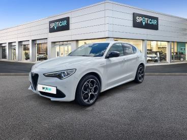 SPOTICAR Alfa Romeo Stelvio Veloce 2.0 Turbo Q4 280 Automatik; *assistenz-pake Gebraucht - Suv Benzin Weiß - Wiesbaden - 1201155068_1