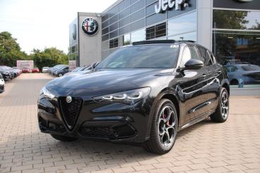 SPOTICAR Alfa Romeo Stelvio My24 Veloce Q4 Ahk Schiebedach Np:70.290 Gebraucht - Suv Diesel Schwarz - Würzburg - 801167992_1